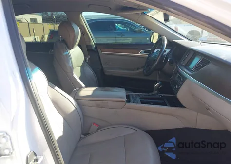 2015 Hyundai Genesis 5.0 from USA, damaged, VIN KMHGN4JF6FU085336